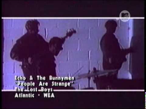 echo & the bunnymen - people are strange(OFICIAL - THE LOST BOYS)