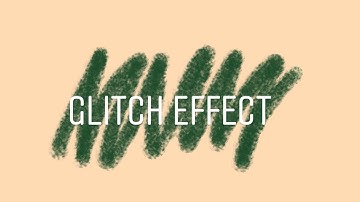 glitch effect [video star] // tutorial #2