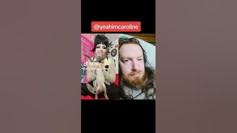 Thumbnail of Caroline Carr Cat Tiktok yeahimcaroline #catsoftiktok #alternativegirl #goth #emo #cat #shorts