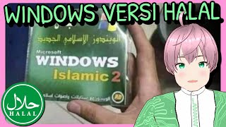 Mencoba Windows Islamic 2 (Windows XP Bootleg) - WINDOWS VERSI HALAL [vTuber Indonesia]