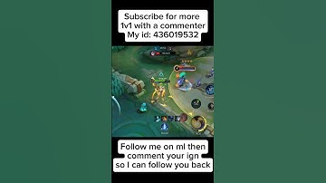 Uranus vs Alpha 1v1 #uranus #alpha #1v1 #mobilelegends #mlbb #ml #mcquire #commenter #gaming
