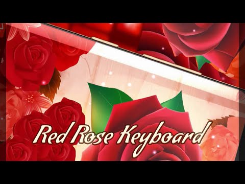 Red Rose Keyboard 2021