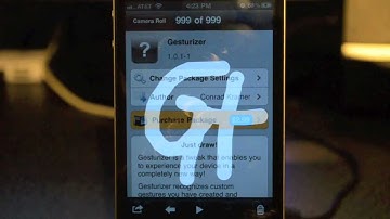 Gesturizer - Cydia Tweak