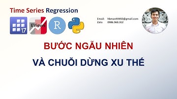 Time Series 1 - Xu thế tuyến tính: bước ngẫu nhiên hay chuỗi dừng xu thế?