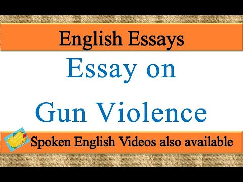 title for gun violence essay