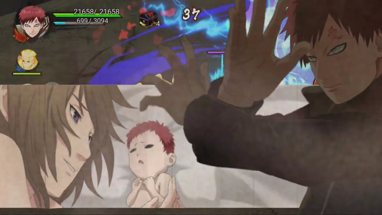 Gaara (Allied Shinobi Forces Commander) Re-rekit attack mission ability showcase