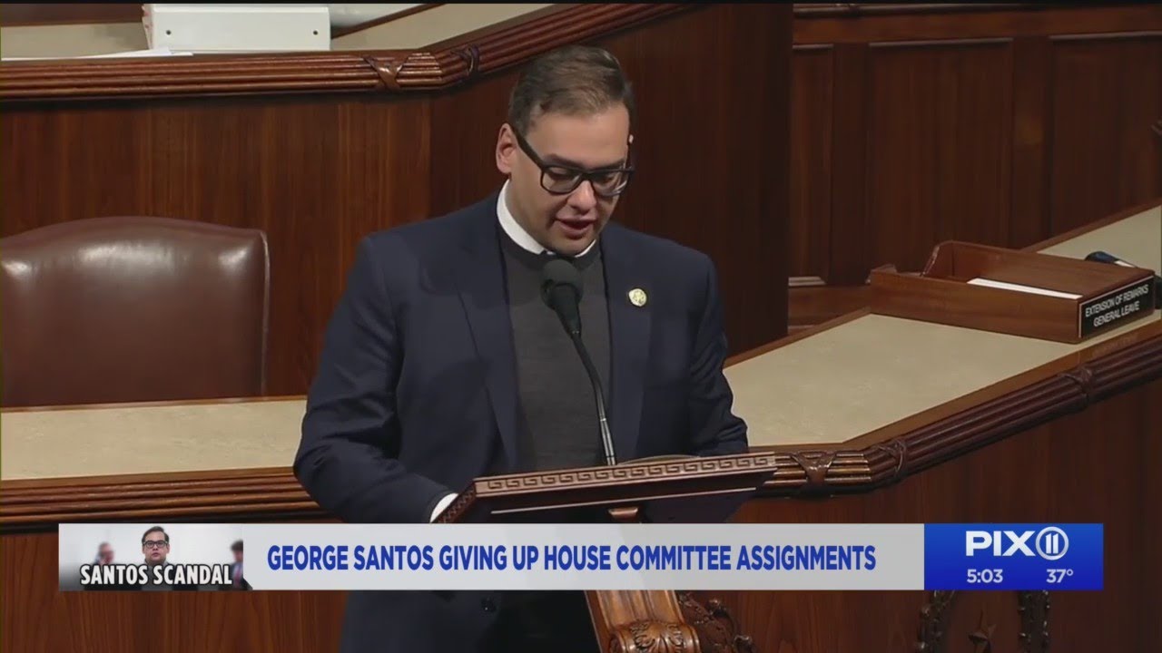 george santos steps down from committee assignments