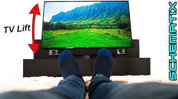 Hidden TV lift Bed Set Tutorial II Headboard, Bed Base, TV lift cabinet