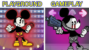 FNF Character Test | Gameplay VS My Playground | Mickey Dies | Goodbye World