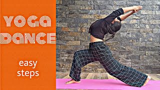 yoga dance on thousand years | easy steps | rhythmic yoga| easy yoga