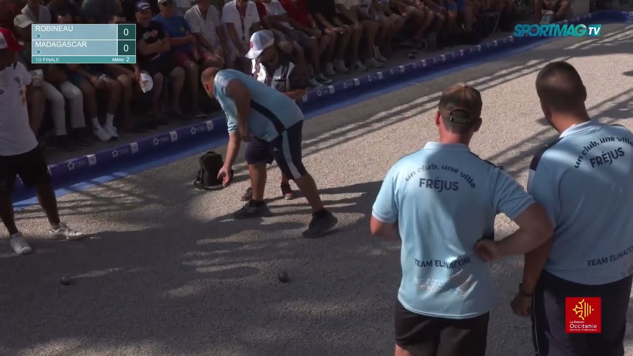 Miniature : Pétanque : Madagascar / Robineau (Odyssée des Nations 2026 - Demi-finale)
