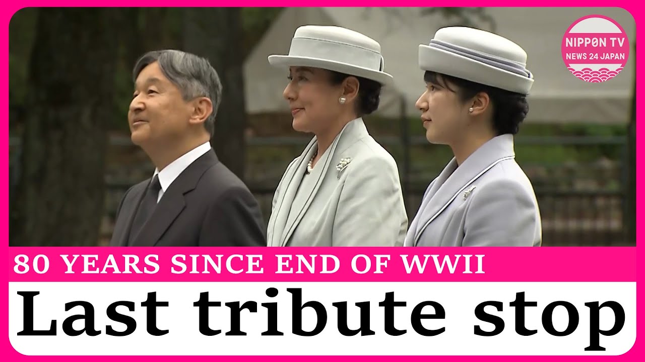 Emperor, Empress and Princess Aiko to honor war dead at Tokyo