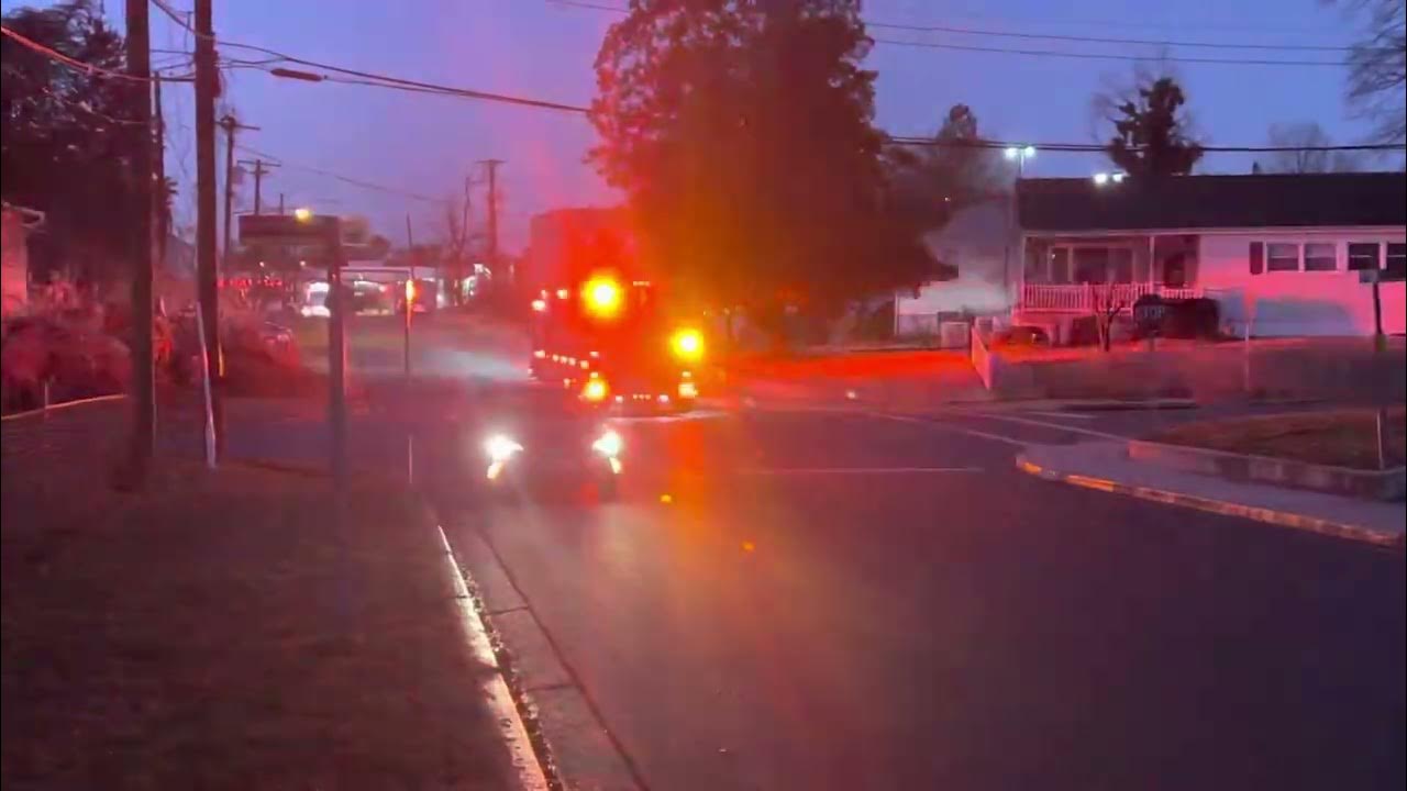 Berwyn Heights Squad 814 Responding YouTube