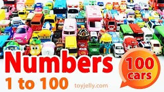 Learn Numbers 1 to 100 with Toy cars Disney cars Tayo Poli Toy story Spiderman Pokemon Star wars