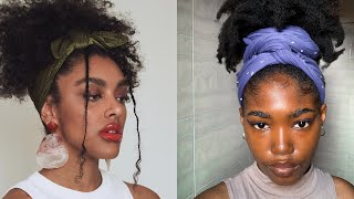 EASY BEAUTIFUL HEADWRAP STYLES