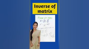 Inverse of matrix #shorts #viral # #maths #ytshorts #inverse #class12maths #trending