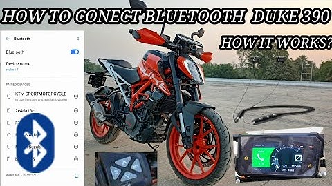 How To Connect Bluetooth In Duke 390||2021|| Akshay Gayakwad.