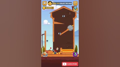 Home Pin - How to Loot? - Pull Pin Puzzle Level 444 Walkthrough Gameplay