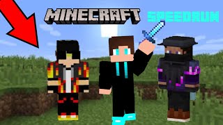 TROLEI MEUS AMIGOS USANDO CHEAT no caçador vs speedruner no Minecraft !! #clipesdoblaze #speedrun