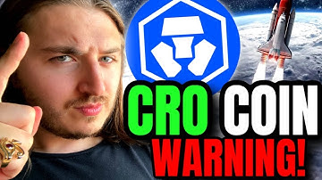 CRYPTO.COM CRO COIN PRICE WARNING! (CRO BREAKING PRICE NEWS!)