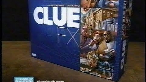 Clue FX Board Game Commercial (2003)