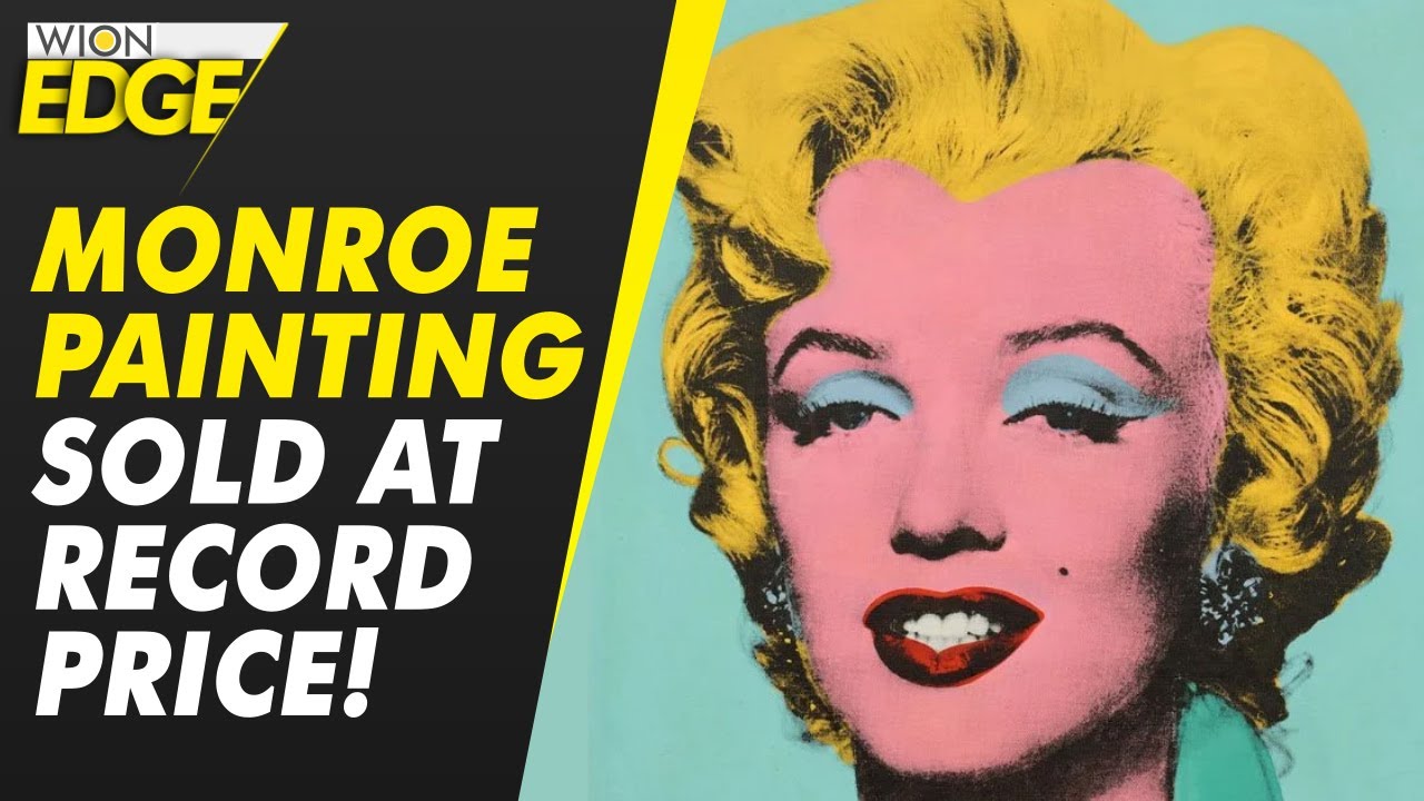 This Marilyn Monroe Painting By Andy Warhol Was Sold For Record Price! | Wion Edge - Youtube