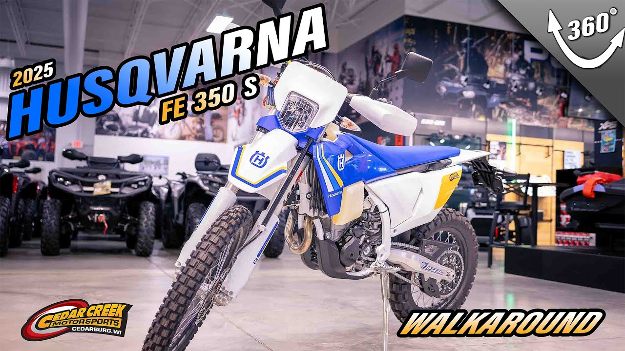 Walkaround | 2025 Husqvarna® FE 350s Heritage