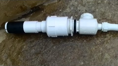 Polaris Quick Disconnect Threaded Fitting Stuck in  Pool Wall -Solution