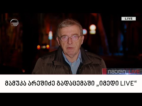 ანალიტიკოსი მამუკა არეშიძე გადაცემაში „იმედი LIVE“