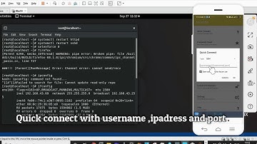 Android -Juice SSH to remotely connect to RHEL 8
