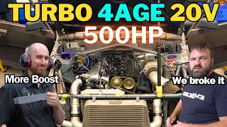 DYNO FAIL! | 400hp 4age resurrection part 5