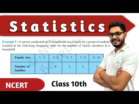 Class 10 ||  Example 5 of Ch-13 Statistics || New NCERT || Aims Academy