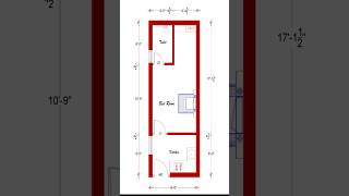 103*25|1 BHK NORTH FACING HOME PLAN AS PER VASTU|HOUSE DESIGN IN 256 SQFTHOUSE PLANVASTU PLAN