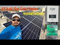 15 kw on grid solar project installation with inverex nitrox 15kw inverter and jinko 540 watt panels