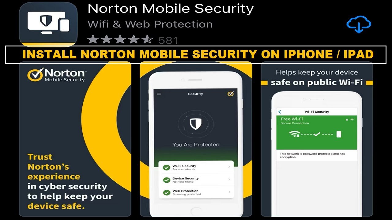 How to Install / Configure Norton Mobile Security in iPhone and iPad -  YouTube