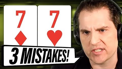 Avoid Massively Unprofitable Poker Plays  (Pro Tips)