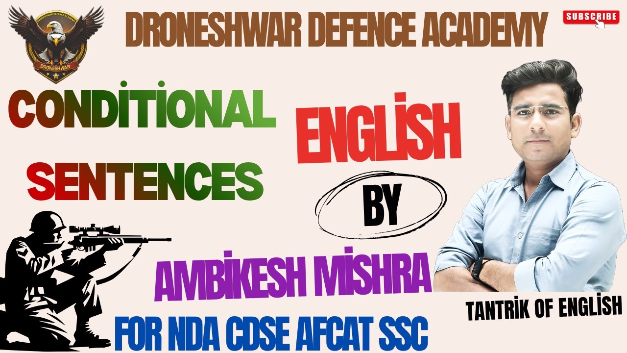 Master Conditional Sentences for NDA/CDSE 2026 | English Grammar ...