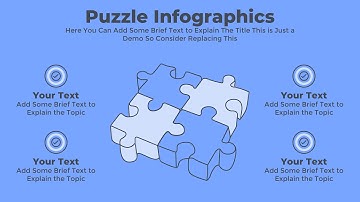PowerPoint 3D Puzzle Slide Template