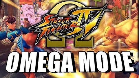 OMEGA MODE: Street Fighter 4 Goes Totally Insane