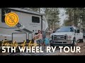 Full-time Family 5th Wheel RV Tour (Coachmen Chaparral 373MBRB bunkhouse)