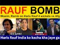 Shahid Afridi shocked on Haris Rauf bowling today vs AFG | PAK vs AFG | Ramiz Speaks, Shoaib Akhtar
