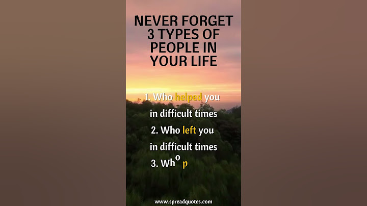 Never forget 3 types of people in your life | #shorts