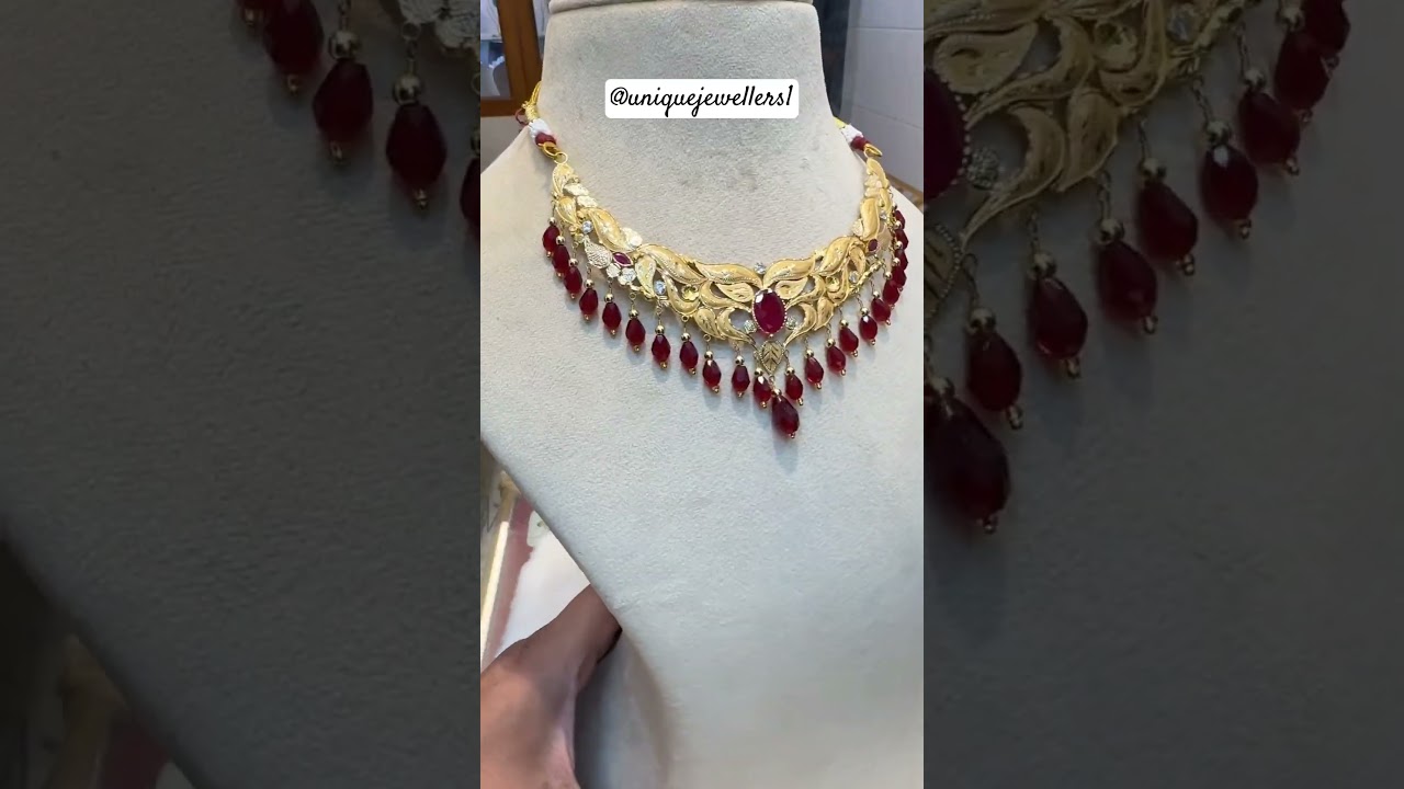 light weight gold set Saudi Arabia design 😍