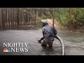 N.C. Resident Uses Pump To Help Save His Block From Florence’s Flood Waters | NBC Nightly News