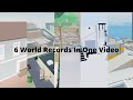6 world records in one