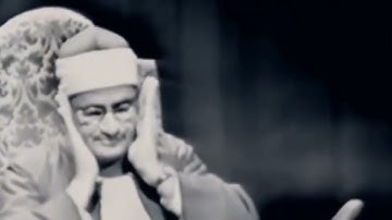 تلاوة مرئية نادرة للشيخ محمد صديق المنشاوي من سورة الإسراء (نغمة النهاوند)