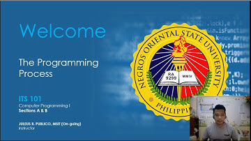 The Programming Process | ITS 101 (Computer Programming I) Online Class - NORSU Bais Campus