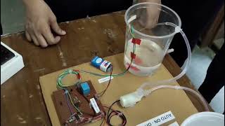Automatic Water Pump with Auto ON/OFF Switch | Electrician Trade Demonstration | Tehatta Govt. ITI