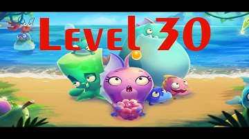 Nibblers Level 30: Boss Turleneck Gameplay Walkthrough (Rovio Entertainment) - No Boosters