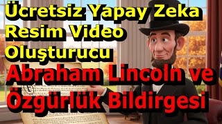Gemovie Nasıl Kullanılır: Video Oluşturma “Abraham Lincoln ve Özgürlük Bildirgesi ”